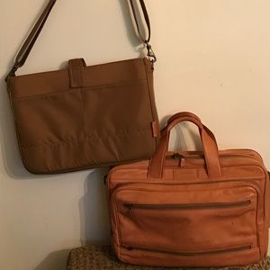 Hartmann Belting Leather Briefcase Carry on